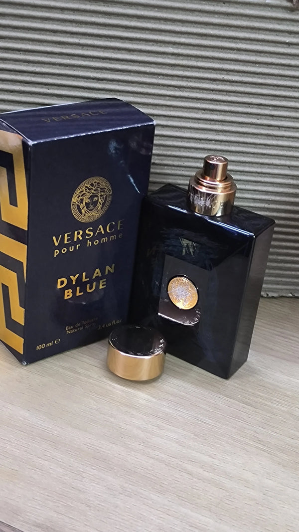 Unboxed VERSACE POUR HOMME DYLAN BLUE EDT PERFUME FOR MEN 100ML - GottaGo.in