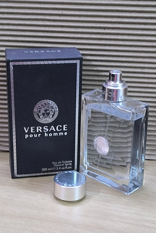 Unboxed Versace Pour Homme EDT Perfume for Men 100 ml - GottaGo.in